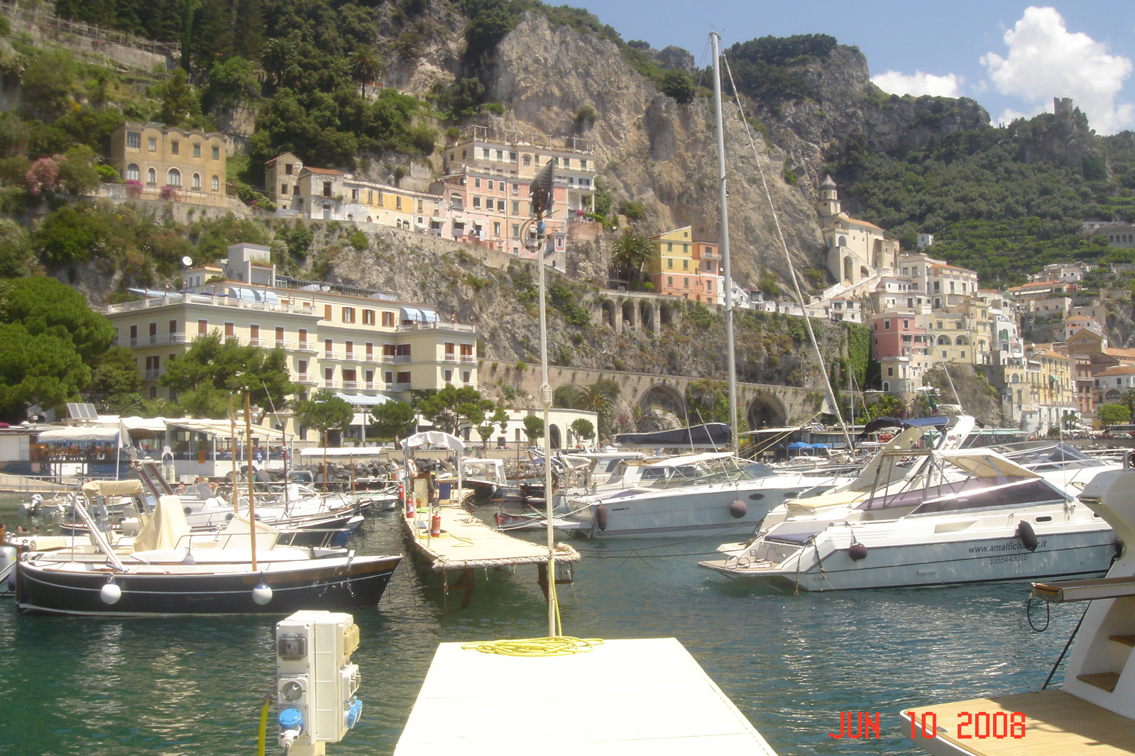 Amalfi from the water